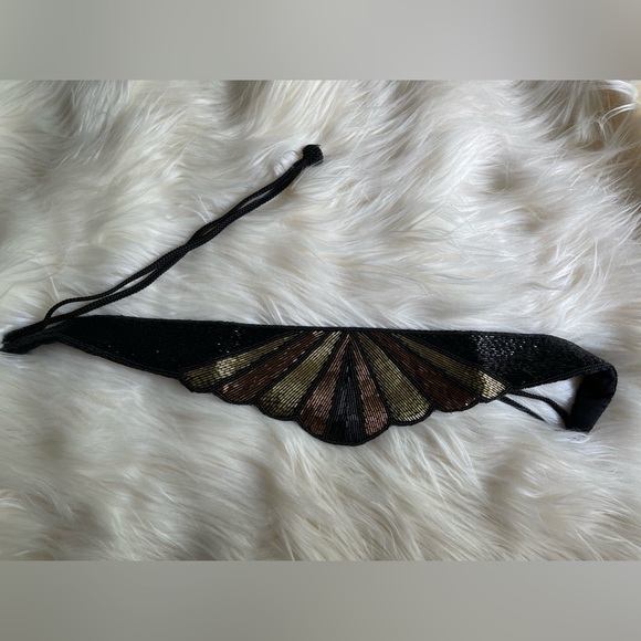 Carol M. Studio Vintage Ombre Scalloped Beaded Shell Clutch with Matching Belt - Picture 10 of 14